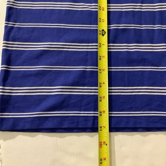 Masters Collection 60’s 2-Ply Mercerized Cotton Polo Shirt Stripes Golf - Picture 10 of 11